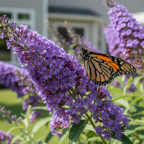 Blue Butterfly Bush
